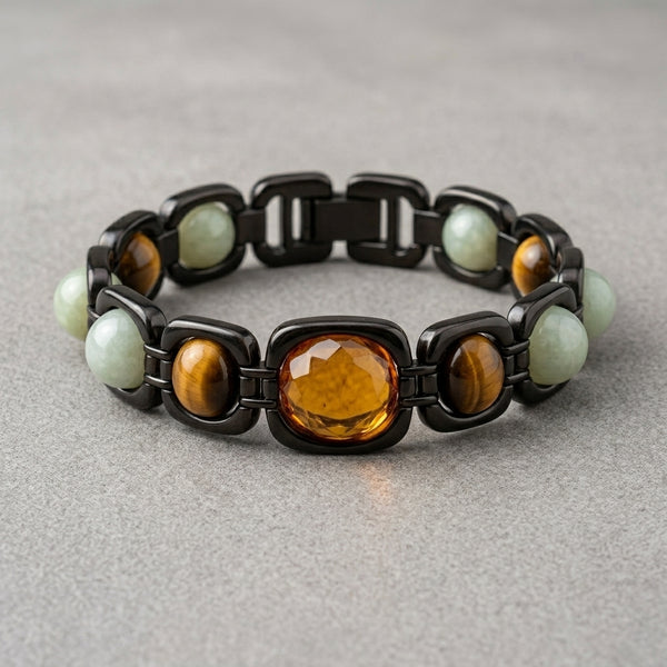 Balanced Gemstone Bracelet
